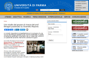 Uno studio del gruppo di ricerca pubblicato su Scientific Reports