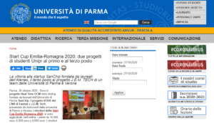Start Cup Emilia-Romagna 2020: two projects from University of Parma enter the top 5