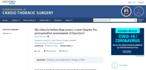 A new chapter for perioperative assessment of function?
